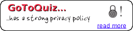 GoTo Quiz Respects Privacy
