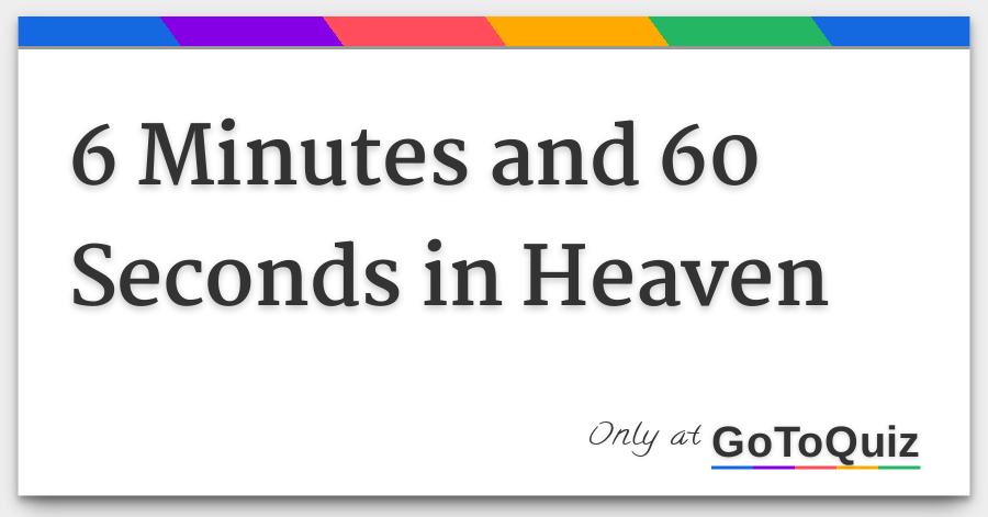 7 Minutes In Heaven Anime Style Quiz