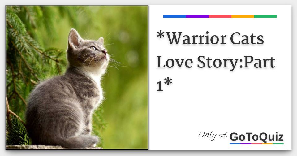 Warrior Cats Love Story Part 1