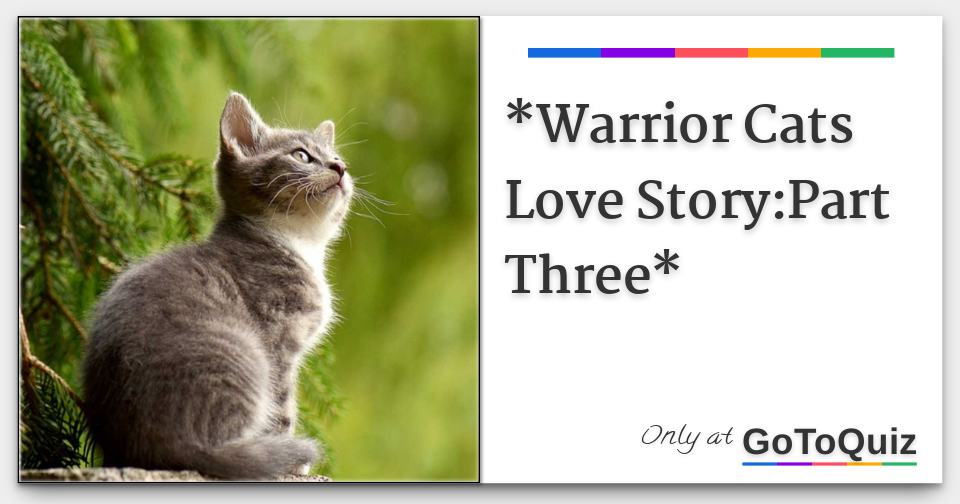 Warrior Cats Love Story Part Three