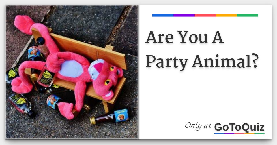 Are You A Party Animal?