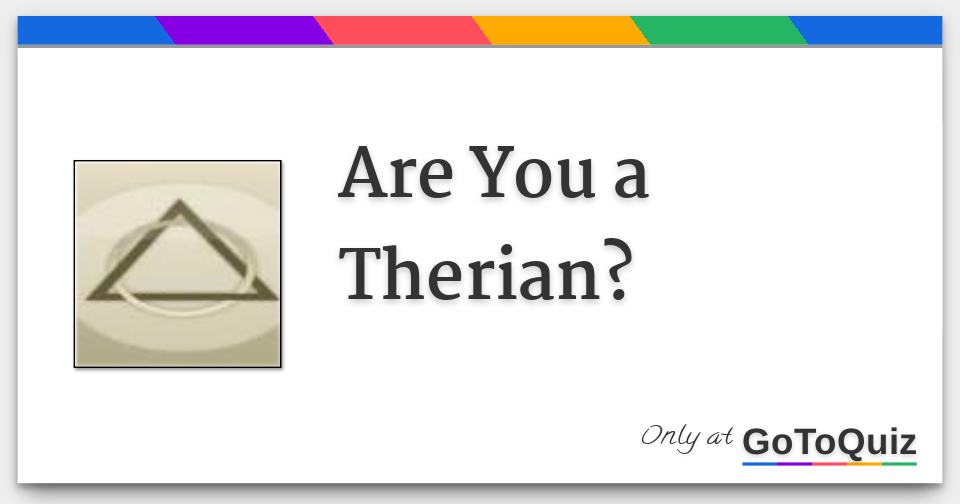 How To Say Therian 