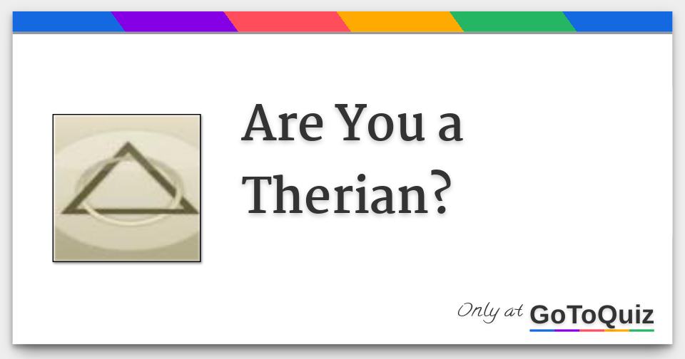 Are You a Therian?