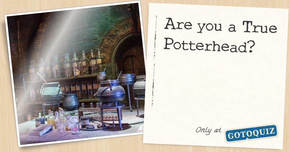 Are you a True Potterhead?