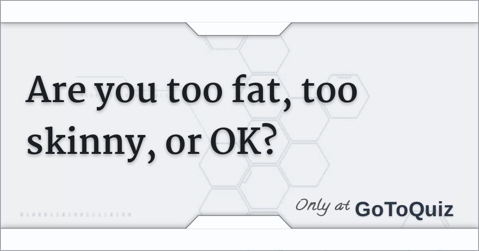 Comparison scale illustrating body types from underweight to overweight