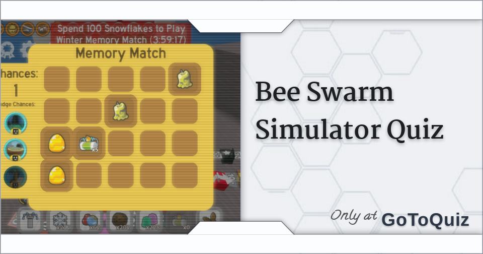 Test Your Bee Swarm Simulator Knowledge! - ProProfs Quiz