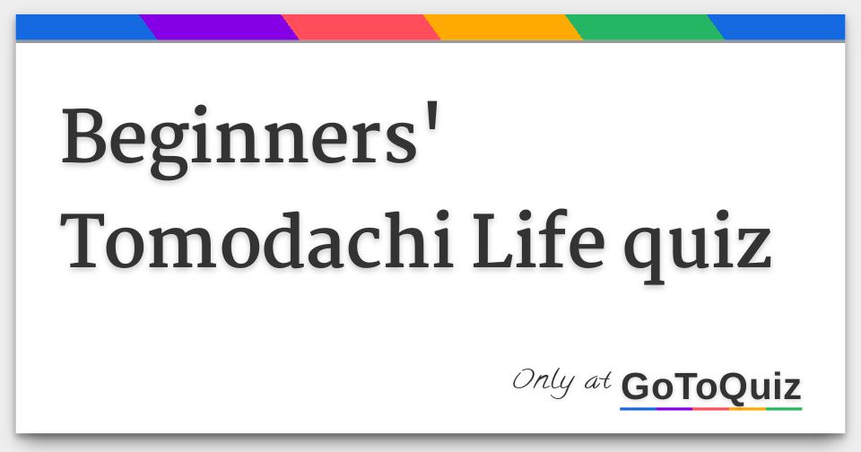Tomodachi life personality