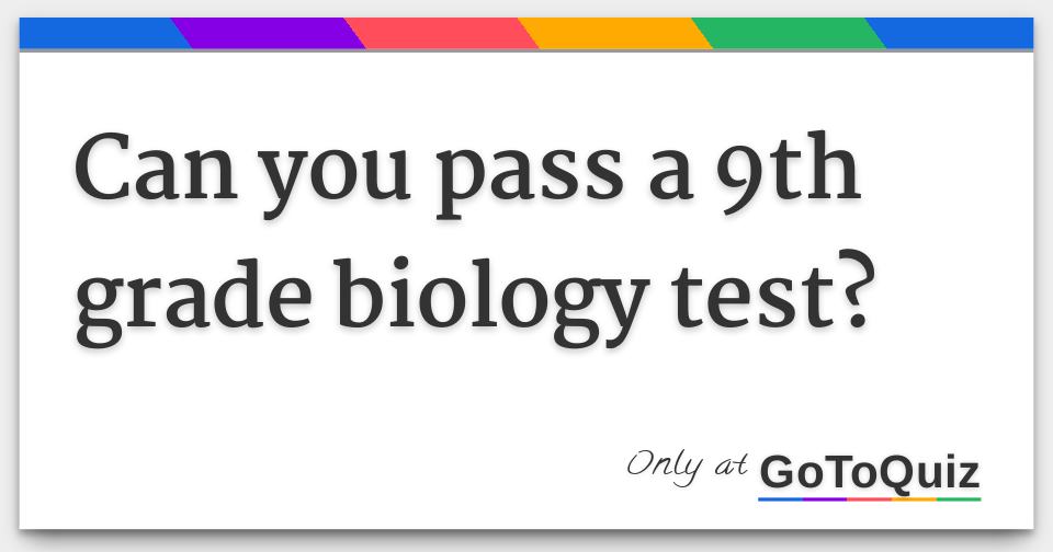 introduction to biology 9th grade biology final exam pdf