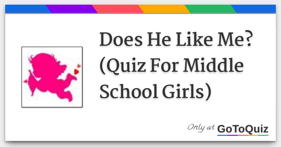 What do girls think of me quiz