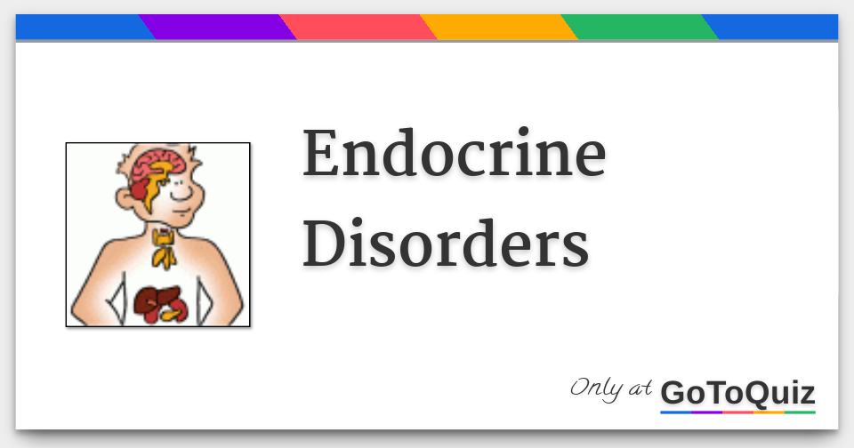 Endocrine Disorders