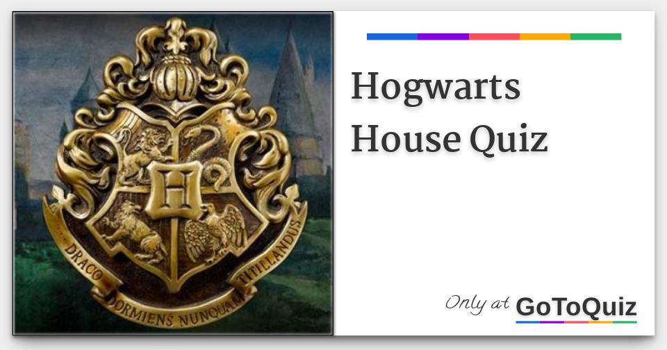 Hogwarts House Quiz