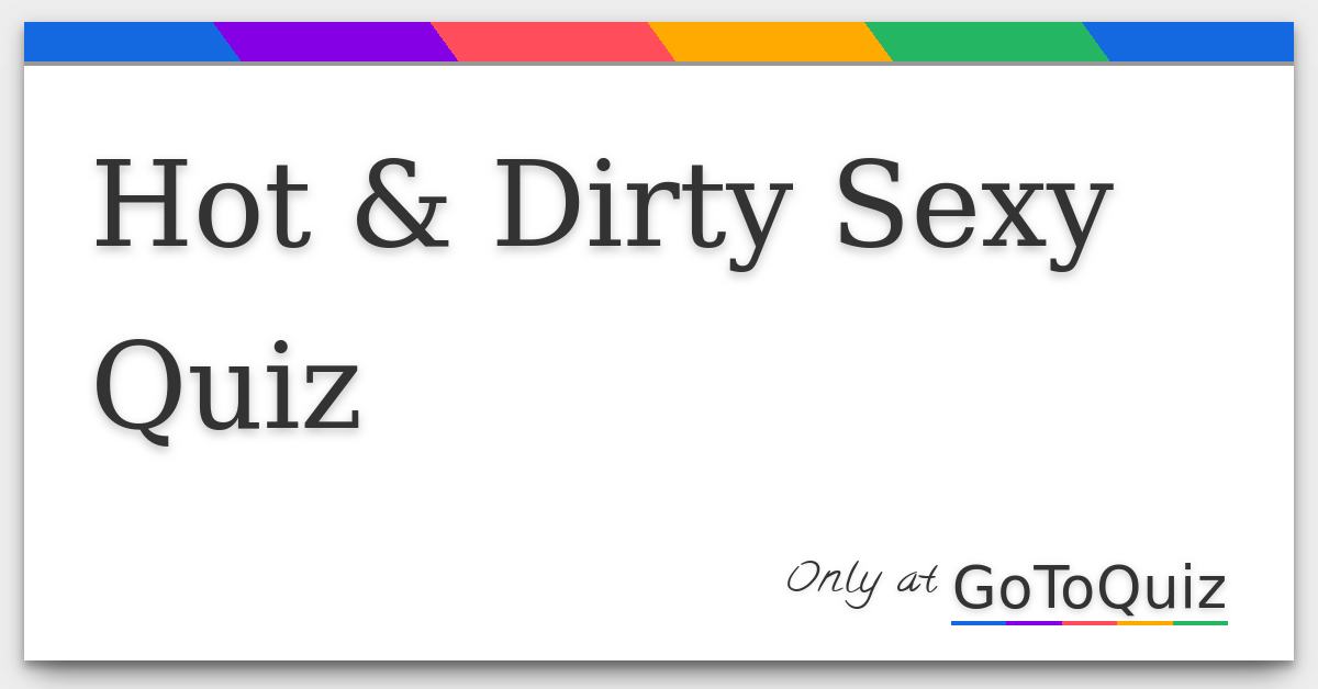 anal or oral quiz Top to bottom contracting