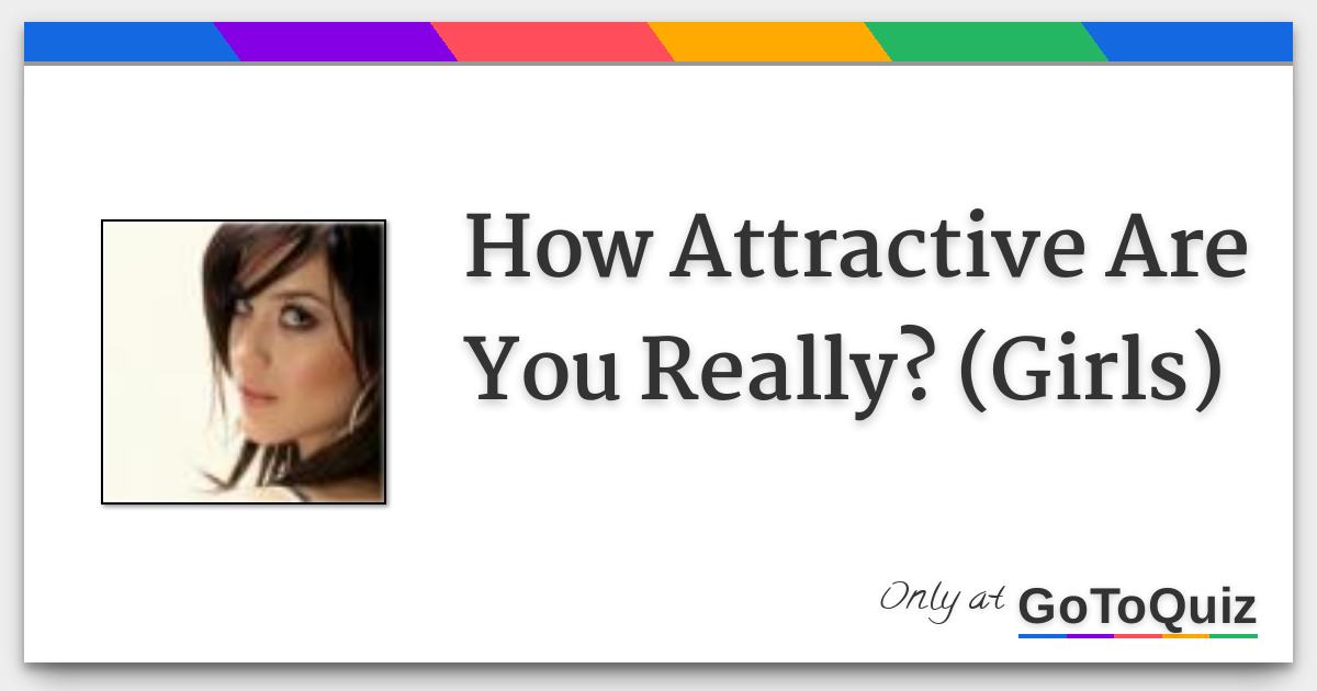 Are You Attractive? 