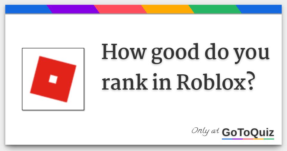 Is roblox good for you