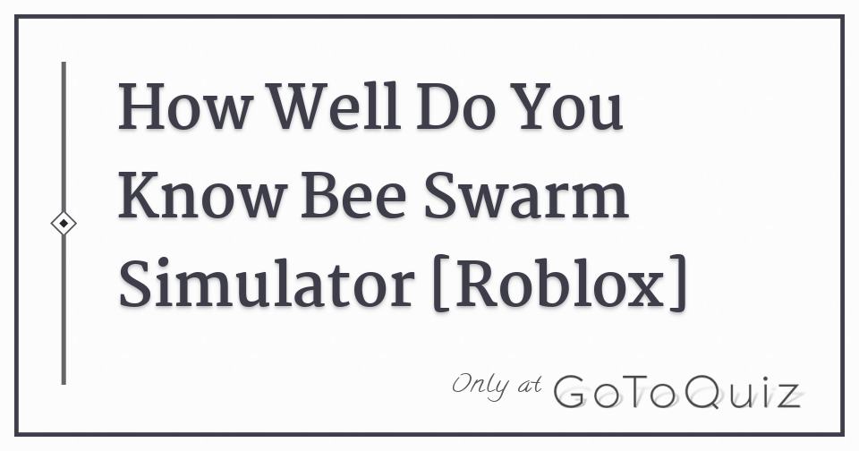 Roblox Bee Swarm Simulator Items