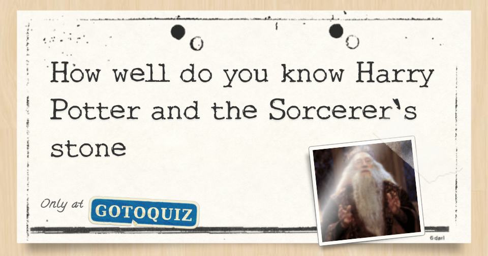 Harry Potter And The Sor