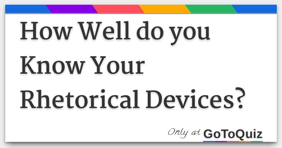 Zeugma Rhetorical Device