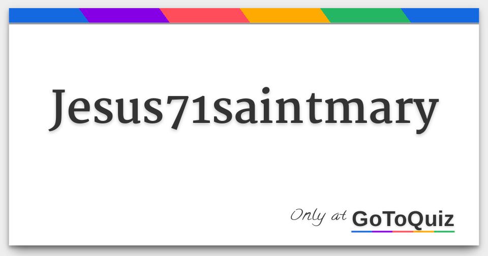 Jesus71saintmary Jesus71saintmary