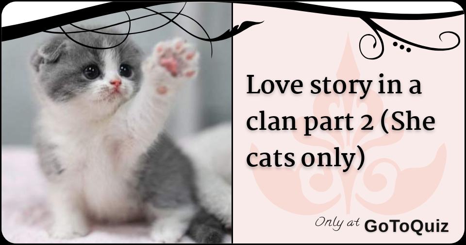 Love Story In A Clan Part 2 She Cats Only