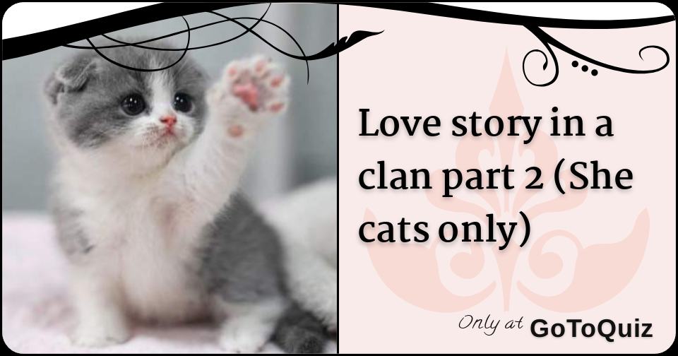 Love Story In A Clan Part 2 She Cats Only Love Story In A Clan Part 2 She Cats Only