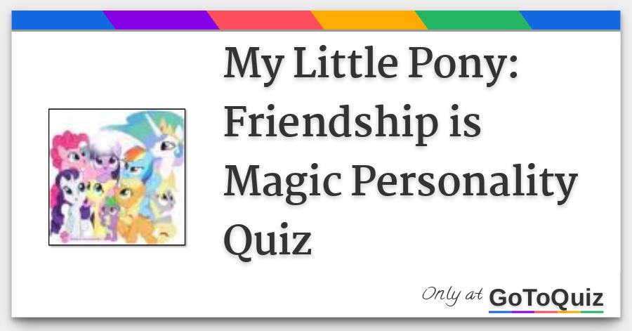 my little pony friendship