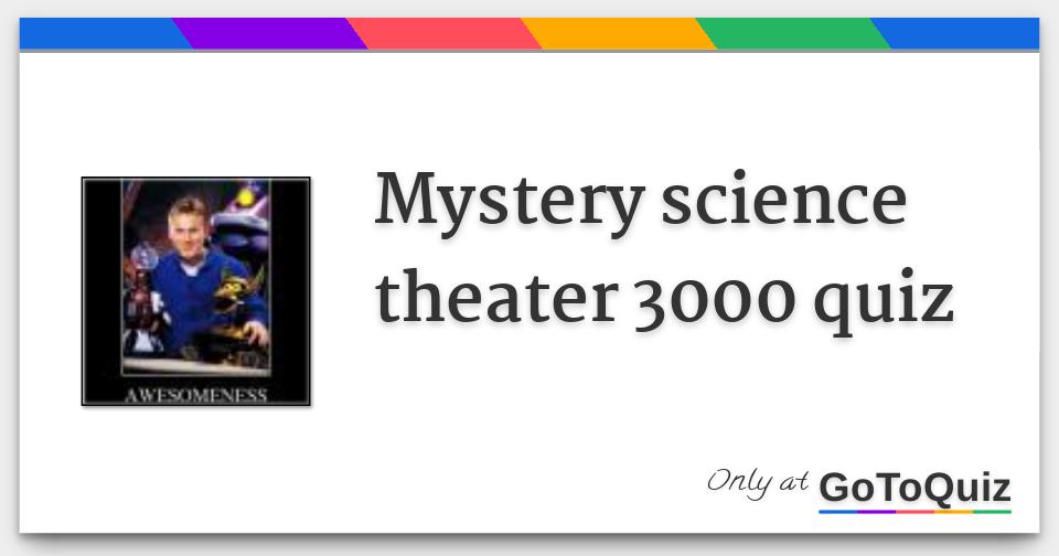 mystery science theater mitchell