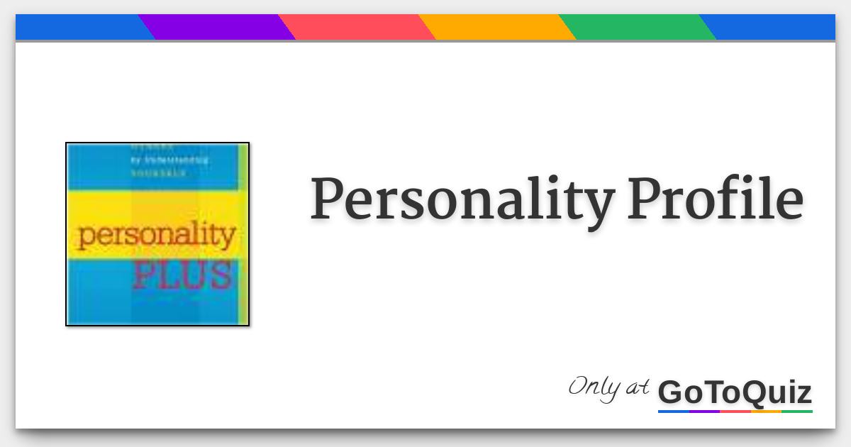 Personality Profile