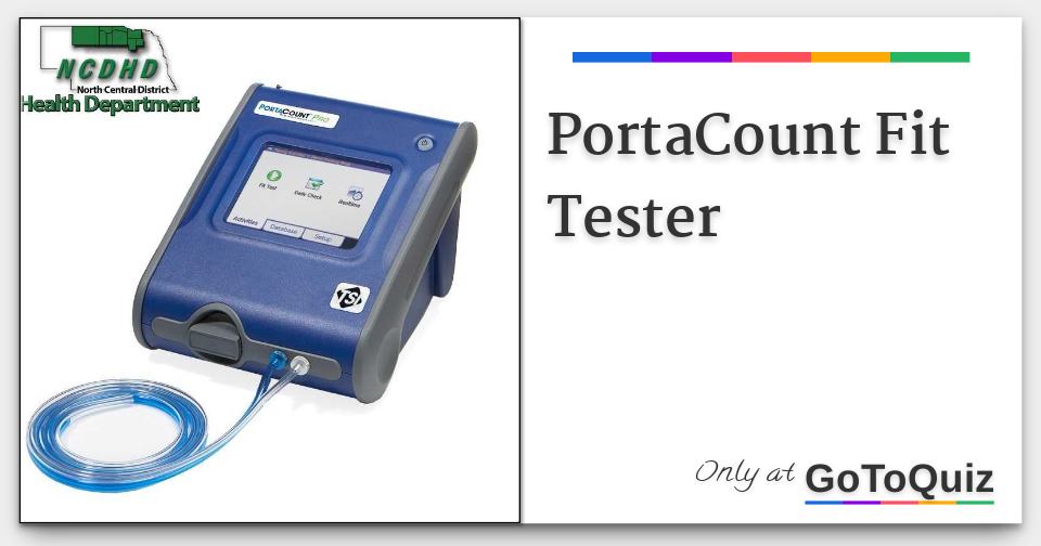 PortaCount Fit Tester