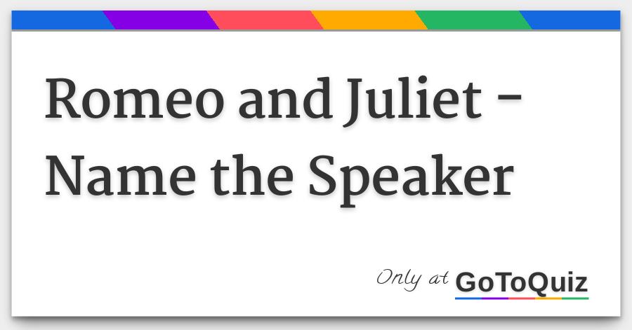 romeo and juliet act 2 questions