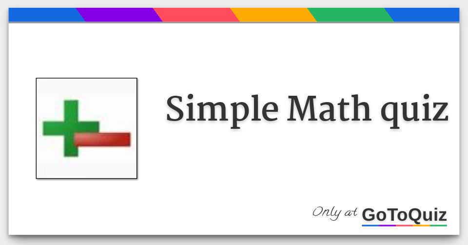 create simple math quiz with excel create simple math quiz with excel