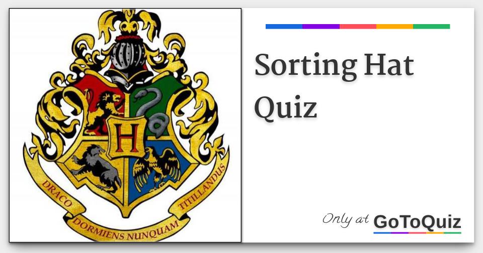 Sorting Hat Quiz