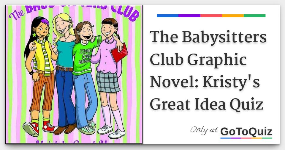 The Babysitters Club Graphic Novels In Order | The Tube