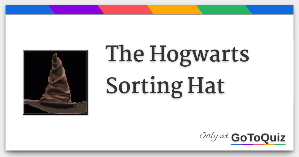 The Hogwarts Sorting Hat
