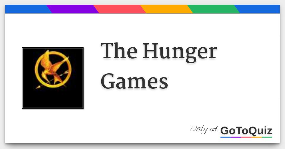 The Hunger Games