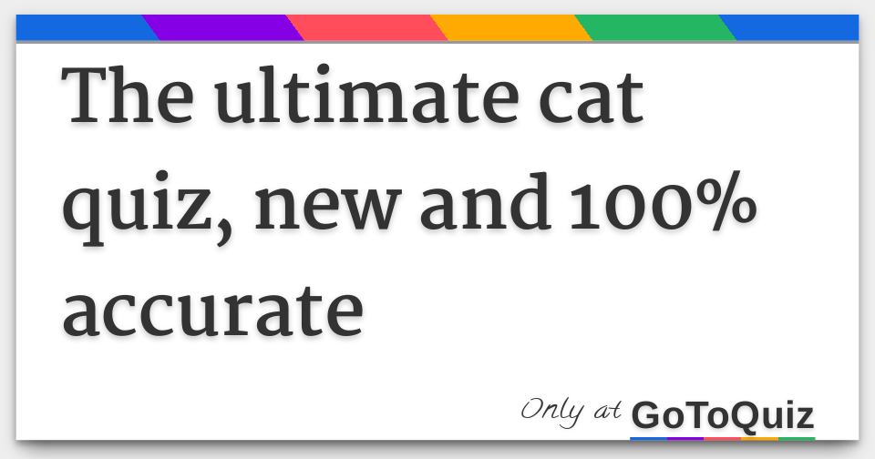 easiest quiz with queasy the cat easiest quiz with queasy the cat