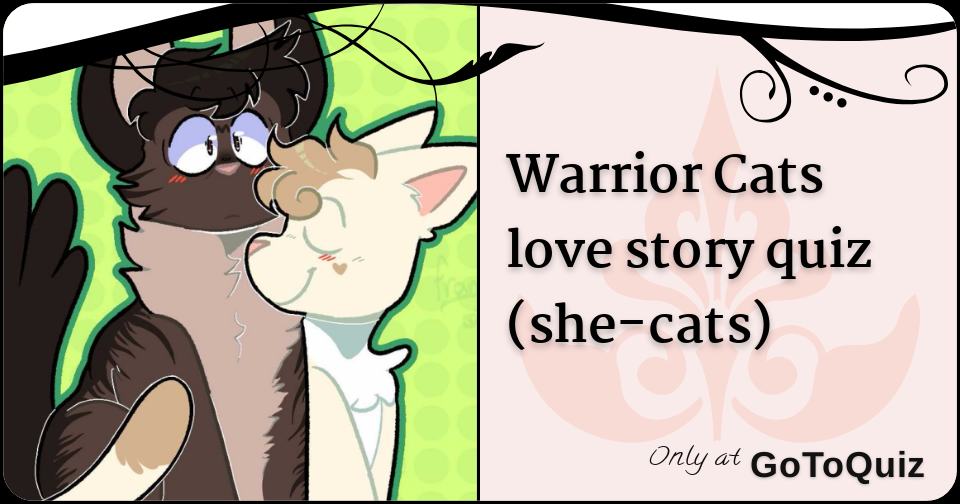 Warrior Cats Love Story Quiz She Cats