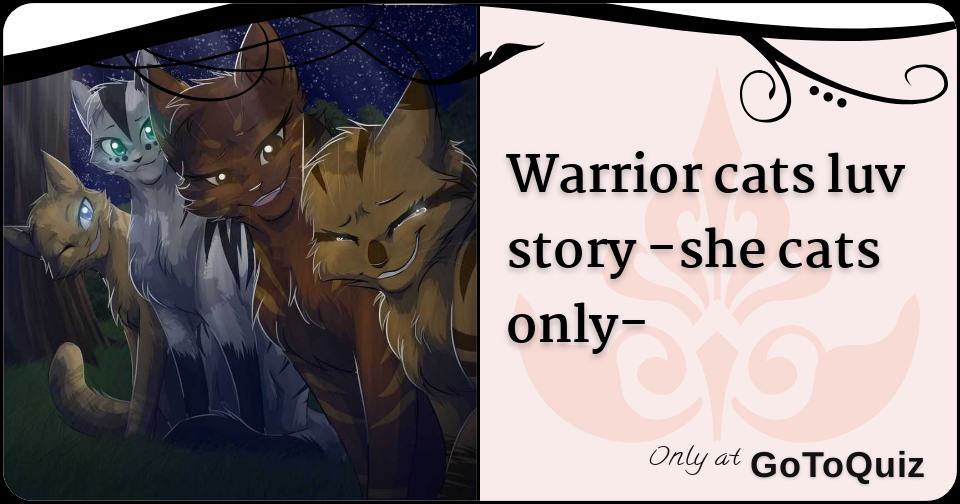 Warrior Cats Luv Story She Cats Only