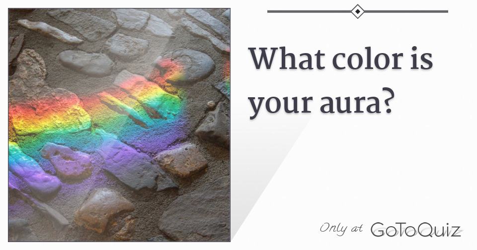 What color is your aura?