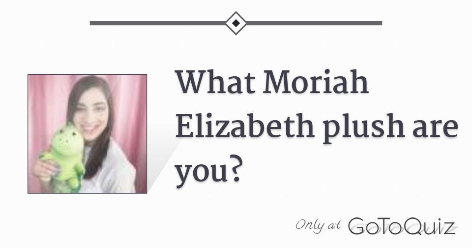moriah elizabeth hamster plush
