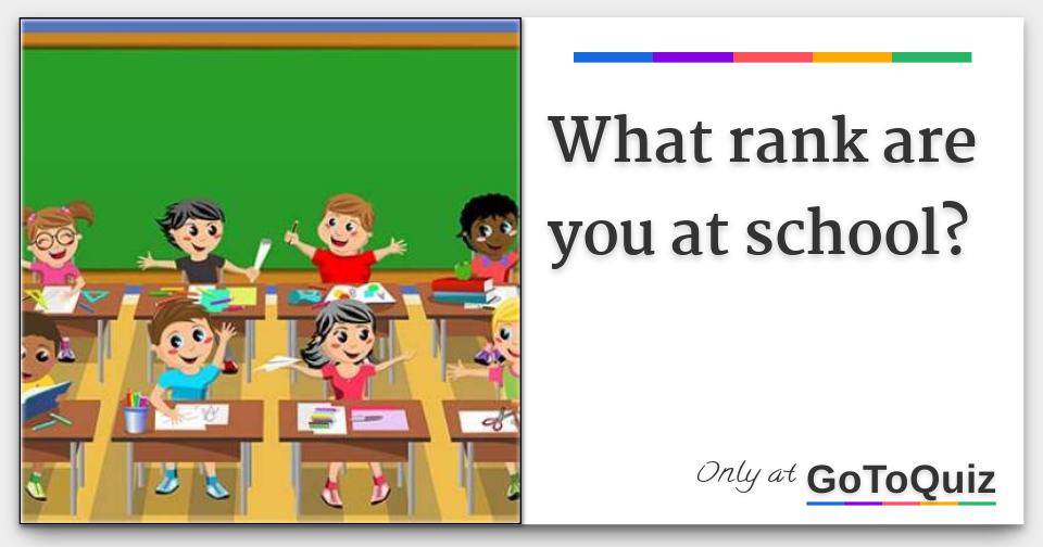 Are You At School