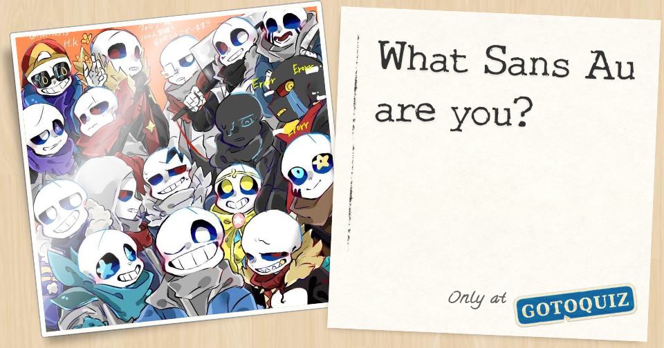 Which Sans are You?