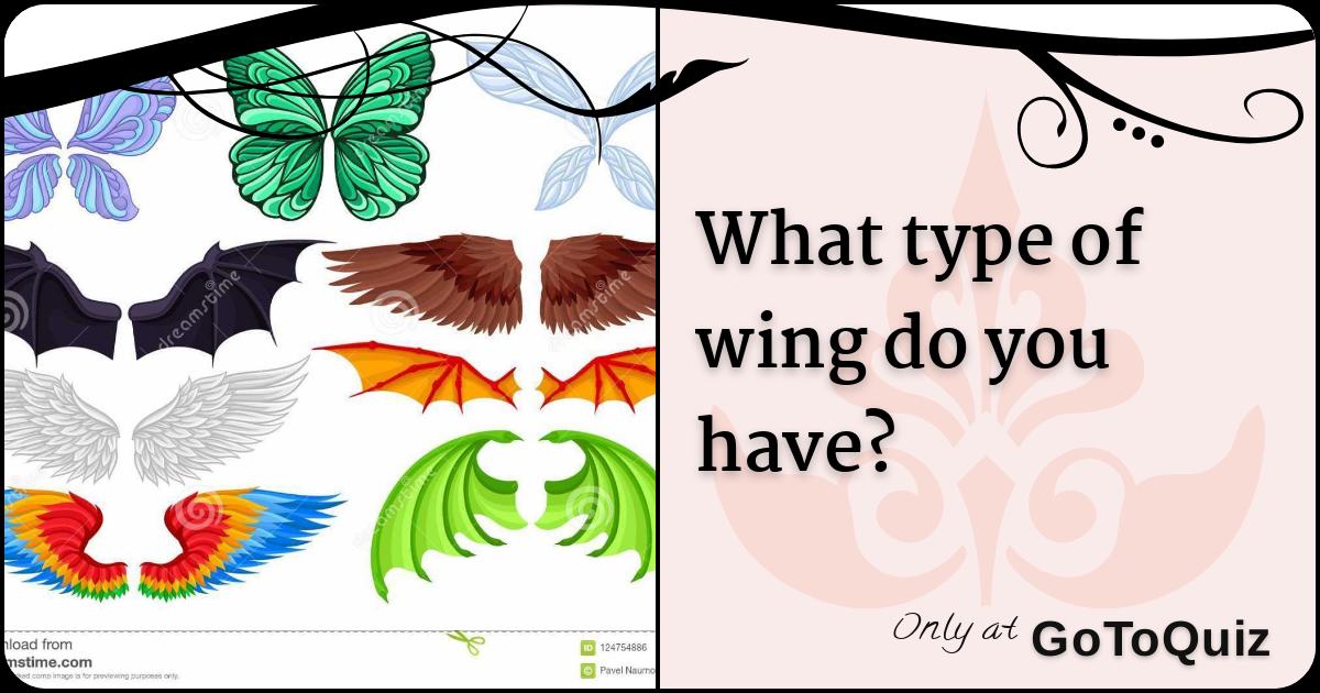 What type of wing do you have?