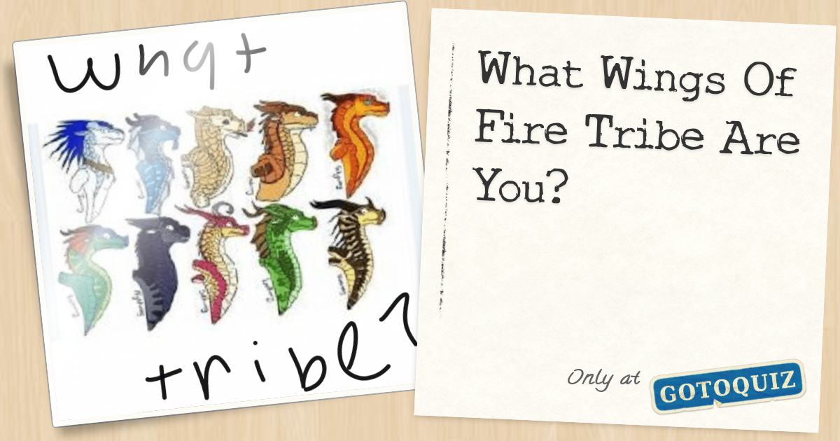 What Wings Of Fire Tribe Are You?