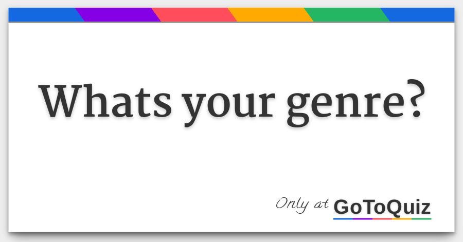 whats a genre