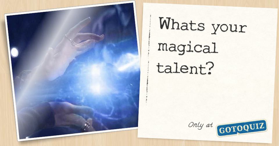 Magical Interview Question Whats your magical talent?
