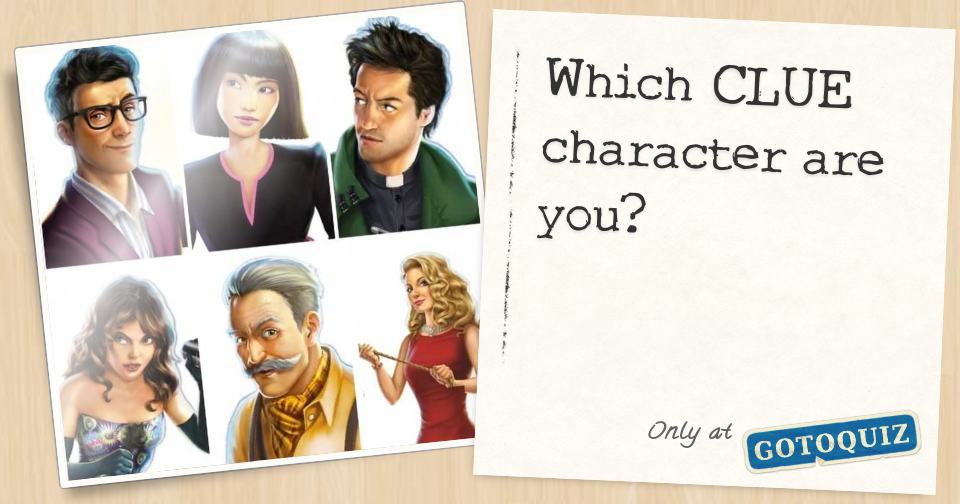 clue game characters 2015