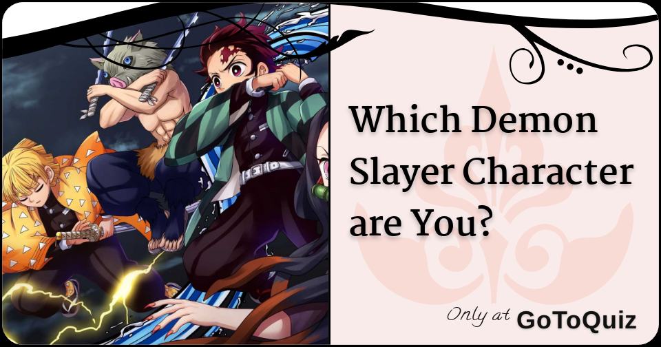 Demon Slayer Character quiz - By justin888lam