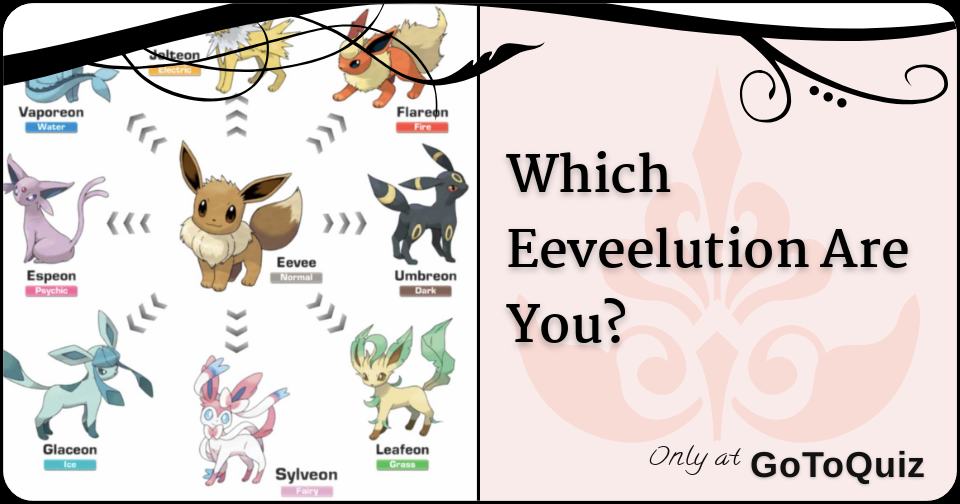 Which Eeveelution Are You?