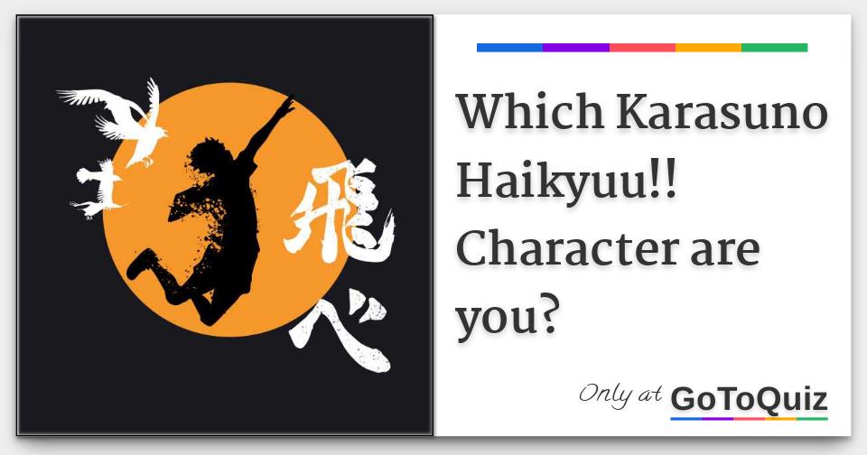 Which Haikyuu Character Are You? 20+ Players to Draw - Quizondo