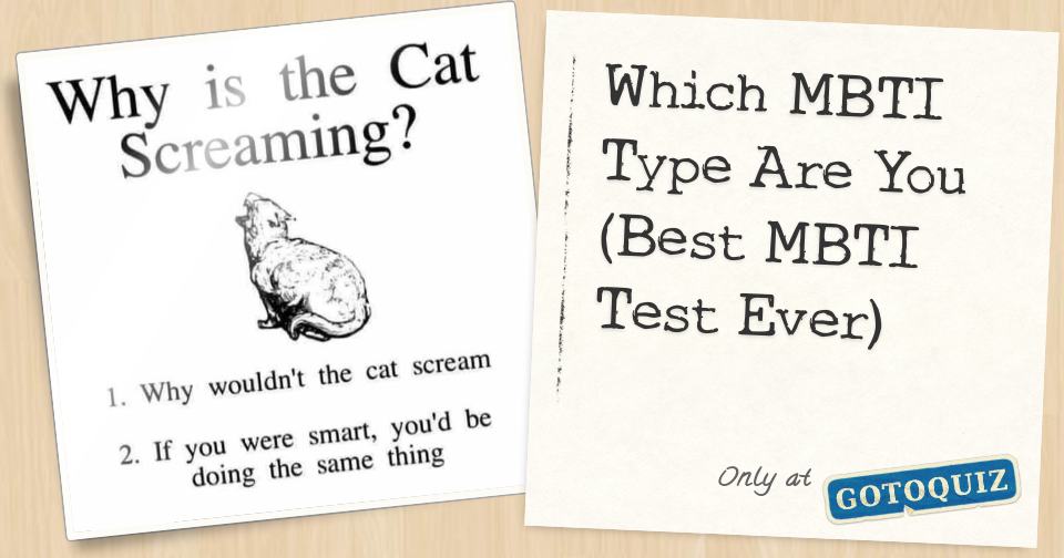 Which MBTI Type Are You Best MBTI Test Ever 